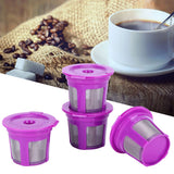 Coffee Capsule Brush Spoon Set Reusable Coffee Making Filter Cup for KEURIG 2.0 1.06Pcs - Extra Image
