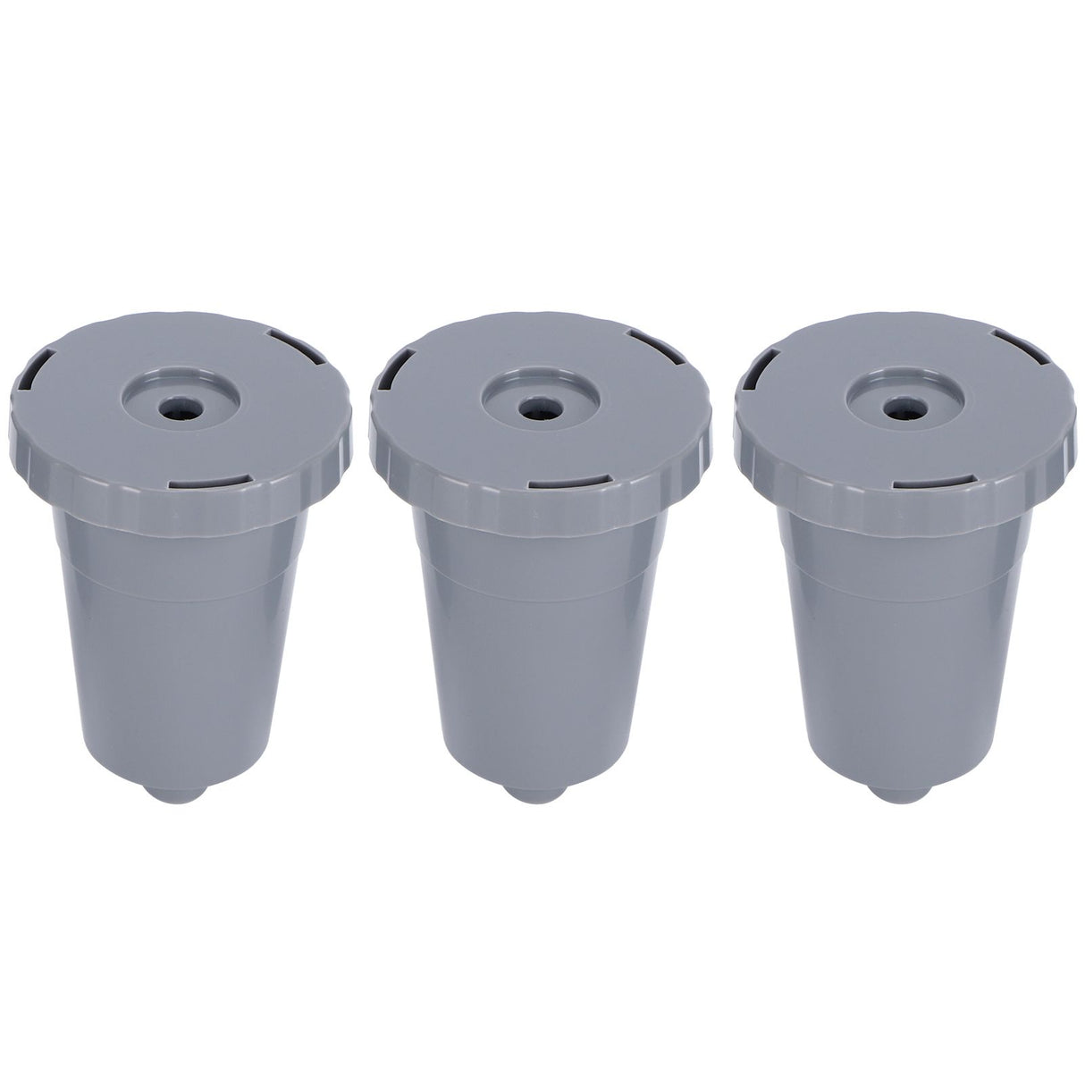 3PCS Refillable Coffee Capsule Reusable Coffee Filter Cup with Brush Spoon Set Fit for keurig