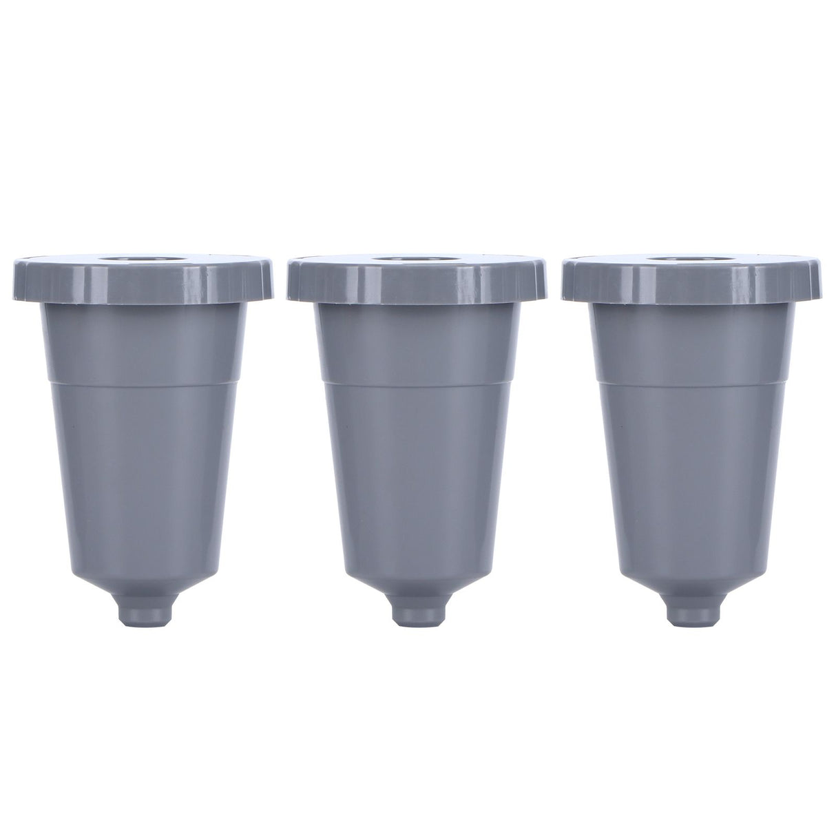 3PCS Refillable Coffee Capsule Reusable Coffee Filter Cup with Brush Spoon Set Fit for keurig