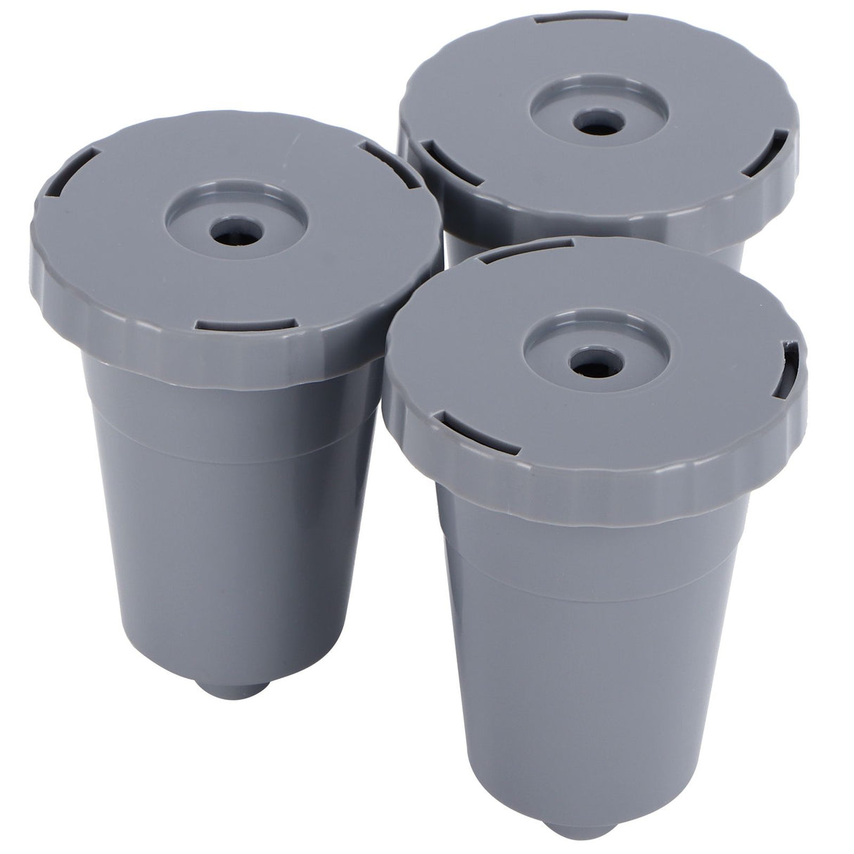 3PCS Refillable Coffee Capsule Reusable Coffee Filter Cup with Brush Spoon Set Fit for keurig