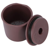 Coffee Capsule Stainless Steel Reusable Refillable Filter Coffee Making Accessories - Top-Down View