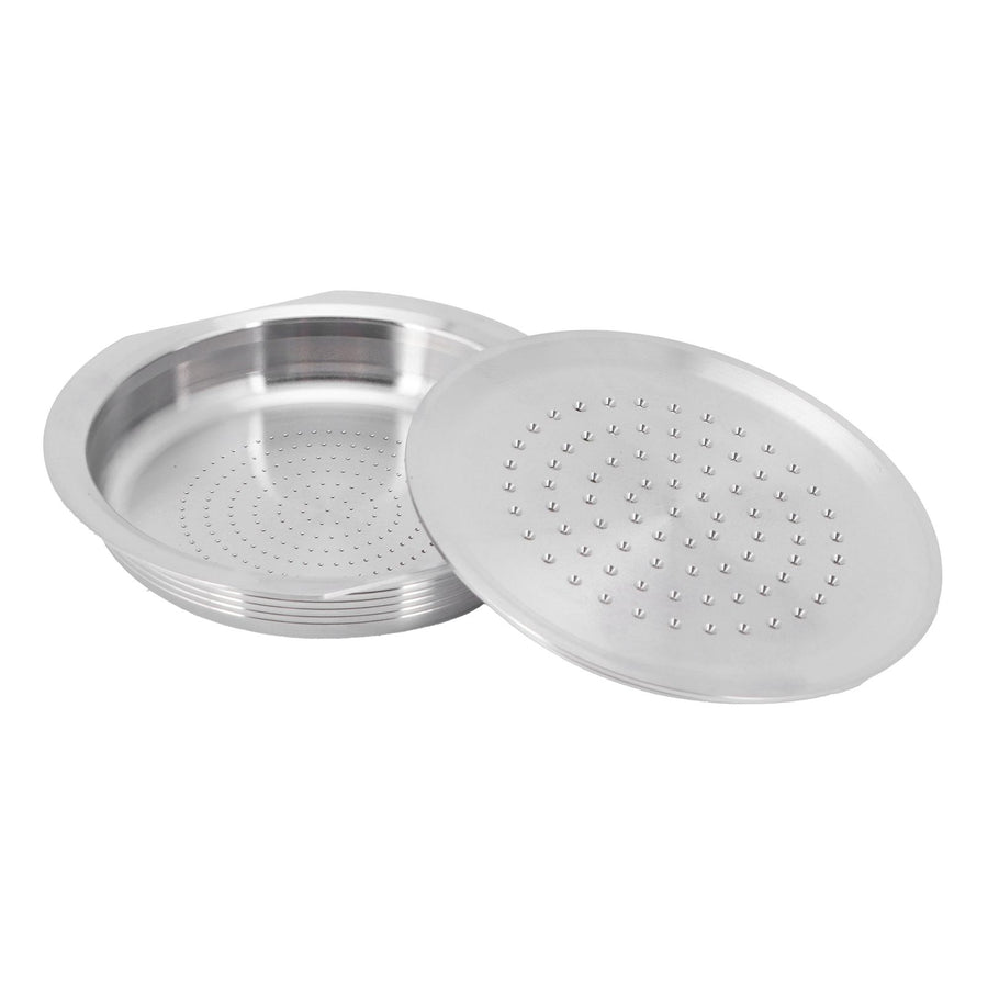 Coffee Capsule Reusable Refillable Coffee Filter Cup with Spoon Brush Fit for Senseo HD7801