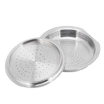 Coffee Capsule Reusable Refillable Coffee Filter Cup with Spoon Brush Fit for Senseo HD7801