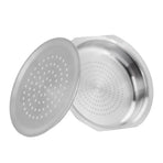 Coffee Capsule Reusable Refillable Coffee Filter Cup with Spoon Brush Fit for Senseo HD7801