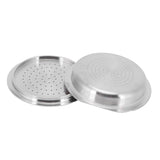 Coffee Capsule Reusable Refillable Coffee Filter Cup with Spoon Brush Fit for Senseo HD7801