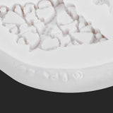 Retro Diamonds Pattern Fondant Mold Silicone Mold DIY Baking Cake Decorating Tool50‑611‑B Gray