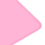 Pet Food Pad Silicone Waterproof Non Slip Bowl Drinking Feeding Mat Placemat for Dog Cat(Red )