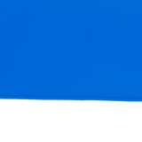 Pet Food Pad Silicone Waterproof Non Slip Bowl Drinking Feeding Mat Placemat for Dog Cat(Blue )