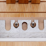 Practical Adjustable Bamboo Soap Cutter Bread Cutter Mold DIY Soap Cutting Tool