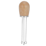 Needle Type Coffee Wooden Powder Dispenser Coffee Stirrer with Handle for Stiring CoffeeSilver