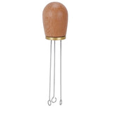 Needle Type Coffee Wooden Powder Dispenser Coffee Stirrer with Handle for Stiring CoffeeGolden