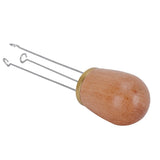 Needle Type Coffee Wooden Powder Dispenser Coffee Stirrer with Handle for Stiring CoffeeGolden