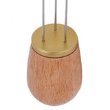 Needle Type Coffee Wooden Powder Dispenser Coffee Stirrer with Handle for Stiring CoffeeGolden