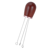 Needle Type Coffee Wooden Powder Dispenser Coffee Stirrer with Handle for Stiring CoffeeRose Gold