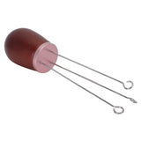 Needle Type Coffee Wooden Powder Dispenser Coffee Stirrer with Handle for Stiring CoffeeRose Gold - 45-Degree Angle