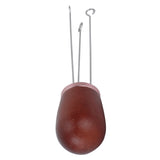 Needle Type Coffee Wooden Powder Dispenser Coffee Stirrer with Handle for Stiring CoffeeRose Gold - Low Angle