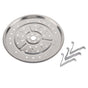 Stainless Steel Heat Resistant Steaming Rack Tripod Design Non Stick Rack for Food Cake(23.5CM )