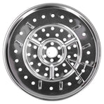 Stainless Steel Heat Resistant Steaming Rack Tripod Design Non Stick Rack for Food Cake(23.5CM )