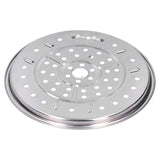 Stainless Steel Heat Resistant Steaming Rack Tripod Design Non Stick Rack for Food Cake(23.5CM )