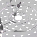 Stainless Steel Heat Resistant Steaming Rack Tripod Design Non Stick Rack for Food Cake(23.5CM ) - Extra Image