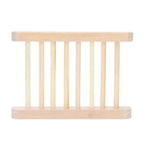 DIY Silicone Soap Mold Set with Wood Box Soap Rack Wrapping Paper Baking SuppliesPurple - Extra Image