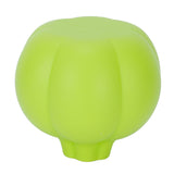 Green Silicone Garlic Peeler Food Grade Soft Material Peeling Tool for Home Kitchen - Side View