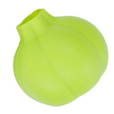 Green Silicone Garlic Peeler Food Grade Soft Material Peeling Tool for Home Kitchen - Low Angle
