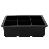 6‑Grid Silicone Square Ice Mold Food Grade Ice Cubes Tray Making Mold for Home Kitchen