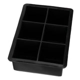 6‑Grid Silicone Square Ice Mold Food Grade Ice Cubes Tray Making Mold for Home Kitchen