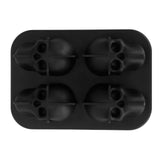 Distinctive Skull Shape Ice Mold Silicone Irregular Ice Cubes Tray for Home Bar Party Summer