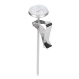 Coffee Thermometer Milk Frothing Dial Pointer Temperature Meter with Hook Kitchen Tool - Rear View
