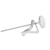 Coffee Thermometer Milk Frothing Dial Pointer Temperature Meter with Hook Kitchen Tool