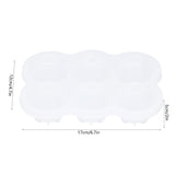 6‑Grid Silicone Ice Ball Mold with Leaking Hole Round Ice Tray for Kitchen Home Bar - Extra Image