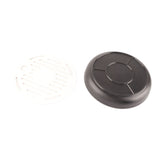Bamboo Round Tea Tray Teapot Mat Serving Tray Drainage Water Storage Tea Set Home Supplies8in