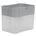 Press Type Soap Box Kitchen Household Detergent Press Dispenser for Home Kitchen HotelGrey