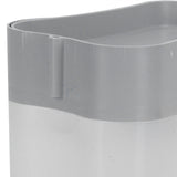 Press Type Soap Box Kitchen Household Detergent Press Dispenser for Home Kitchen HotelGrey