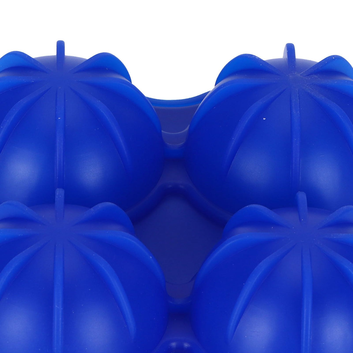 4 Hole Ice Cubes Mold Silicone Ice Ball Maker Mould Tray for Home Kitchen SuppliesDark Blue