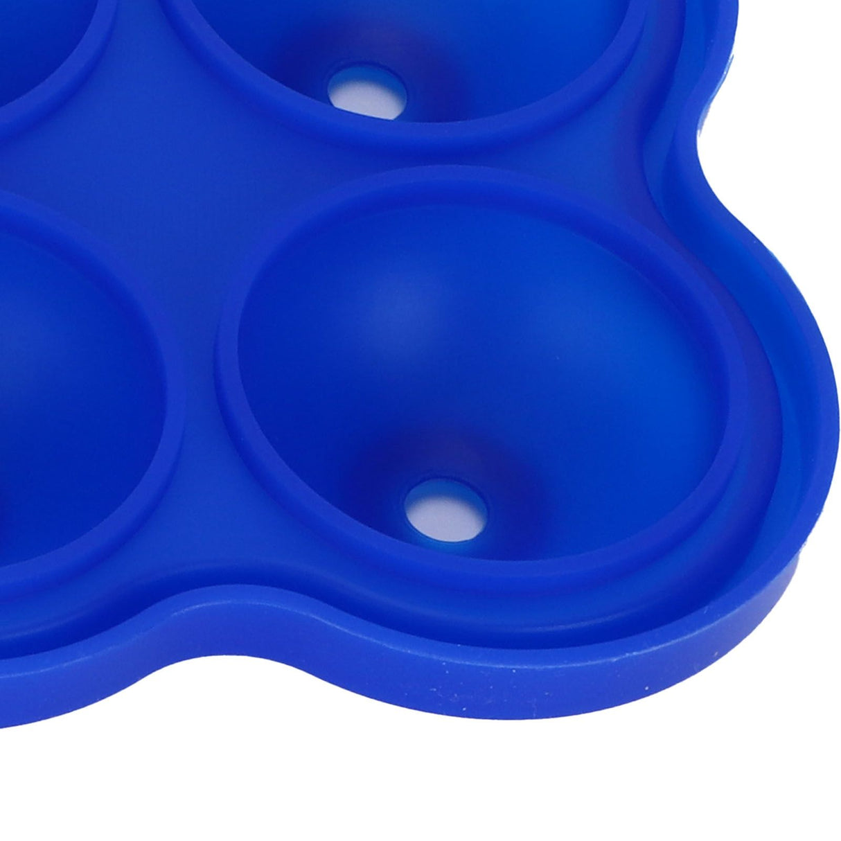 4 Hole Ice Cubes Mold Silicone Ice Ball Maker Mould Tray for Home Kitchen SuppliesDark Blue