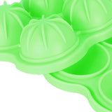 4 Hole Ice Cubes Mold Silicone Ice Ball Maker Mould Tray for Home Kitchen SuppliesGreen - Extra Image