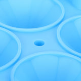 4Grid Ice Mold Reusable DiamondShape Ice Cubes Maker Tray Home Kitchen Supplies(Blue ) - Extra Image