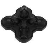 4-Grid Skull Shape Ice Tray Mold Food Grade Silicone Ice Cream Mold for Kitchen Summer