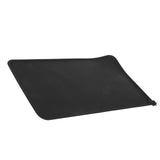Food Grade Silicone Mat Durable Environmental Protection Cat Dog Food Mat for Pets CarBlack - Low Angle
