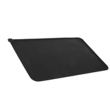 Food Grade Silicone Mat Durable Environmental Protection Cat Dog Food Mat for Pets CarBlack