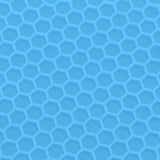 Insulation Pad Food Grade Silicone Pad AntiScalding Thickened Microwave Oven Mat for Kitchen Use(Blue )
