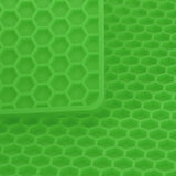 Insulation Pad Food Grade Silicone Pad AntiScalding Thickened Microwave Oven Mat for Kitchen Use(Green ) - Extra Image