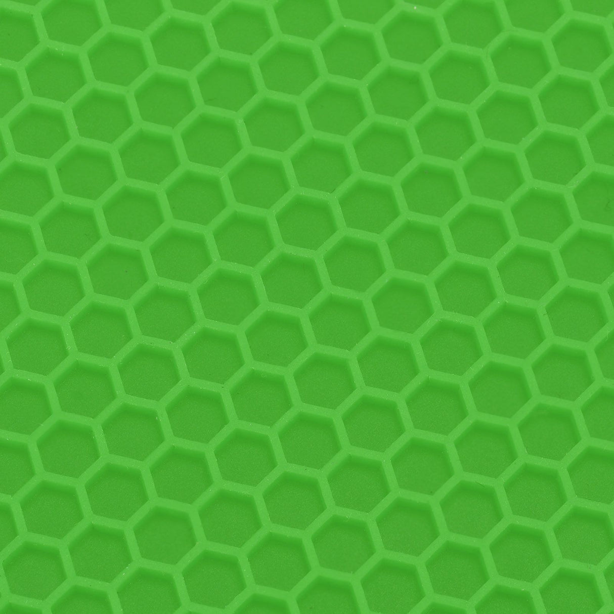 Insulation Pad Food Grade Silicone Pad AntiScalding Thickened Microwave Oven Mat for Kitchen Use(Green )