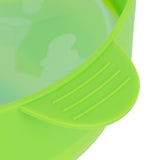 Popcorn Bucket Folding Silicone DIY Popcorn Maker Bowl with Lid Kitchen Accessory(With HandleGreen ) - Extra Image
