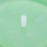 Popcorn Bucket Folding Silicone DIY Popcorn Maker Bowl with Lid Kitchen Accessory(With HandleGreen )