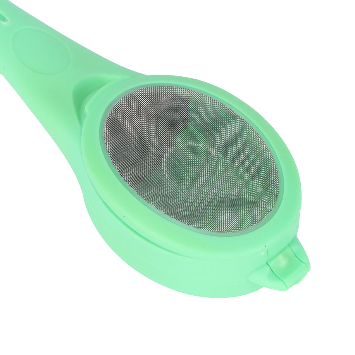 Silicone Tea Strainer Filter Loose Leaf Tea Infuser Filtering Tool Kitchen Gadget Green
