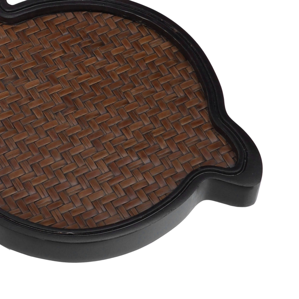 Mat Surface Bamboo Small Tea Tray Tea Plate for Teawares Teaset Saucers Tea CeremonyGourd